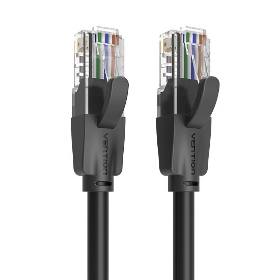 VENTION Cat.6 UTP Patch Ethernet Cable 2M Black (IBEBH) (VENIBEBH)