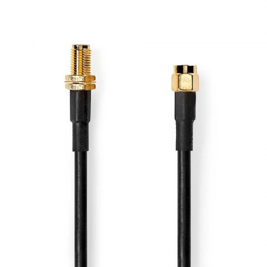 Nedis SMA Cable (CSGL02400BK50) (NEDCSGL02400BK50)