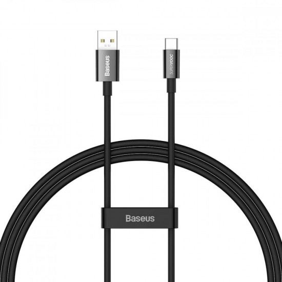 Baseus Superior Series Cable USB to USB-C 65W PD 1m black (CAYS000901) (BASCAYS000901) Baseus Superior Series Cable USB to USB-C 65W PD 1m black (CAYS000901) (BASCAYS000901)