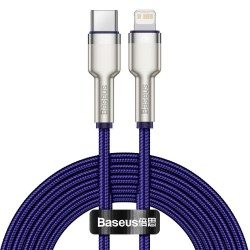 Baseus Cafule Series USB-C cable for Lightning 20W 2m purple (CATLJK-B05) (BASCATLJK-B05) Baseus Cafule Series USB-C cable for Lightning 20W 2m purple (CATLJK-B05) (BASCATLJK-B05)