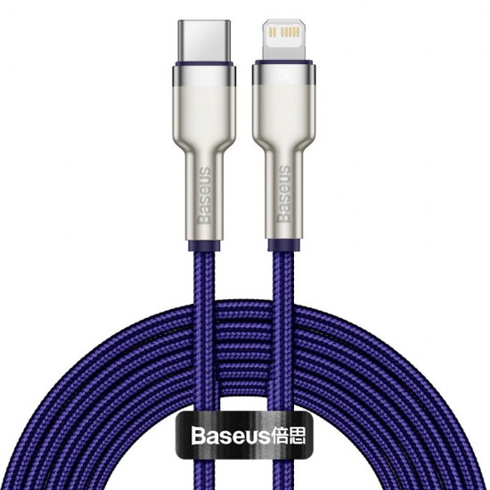 Baseus Cafule Series USB-C cable for Lightning 20W 2m purple (CATLJK-B05) (BASCATLJK-B05)