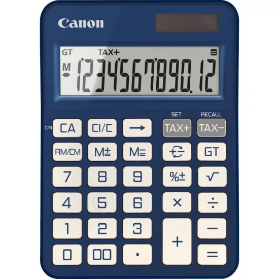 CANON KS-125KB-BL CALCULATOR Royal Blue (6818C004AA) (CANKS125KBBL) CANON KS-125KB-BL CALCULATOR Royal Blue (6818C004AA) (CANKS125KBBL)