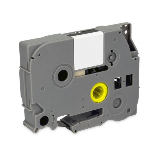 MediaRange Plastic Tape Cassette For Label Printers Using Brother TZ-751/TZe-751 24mm 8m Laminated Black On Green (MRBTZ751) MediaRange Plastic Tape Cassette For Label Printers Using Brother TZ-751/TZe-751 24mm 8m Laminated Black On Green (MRBTZ751)