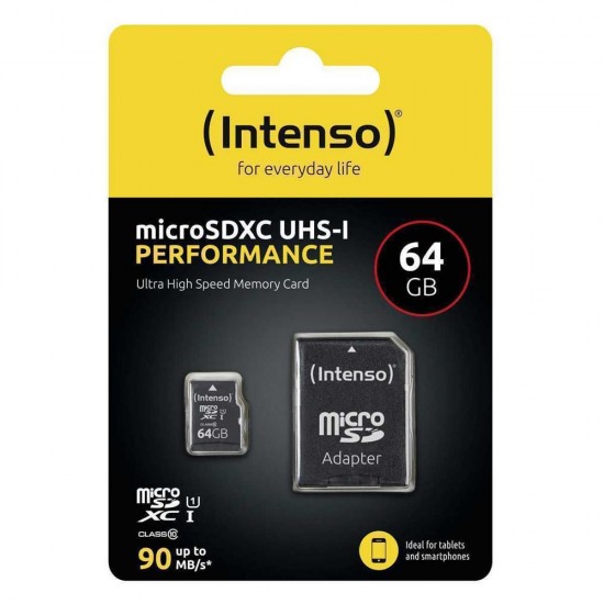 Intenso microSD-Card Class10 UHS-I 64GB (3424490) (NSO3424490)