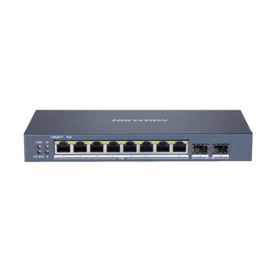 Hikvision 10 Port Smart Managed Gigabit PoE EI Series (DS-3E1510P-EI/M) (HKVDS-3E1510P-EI-M)