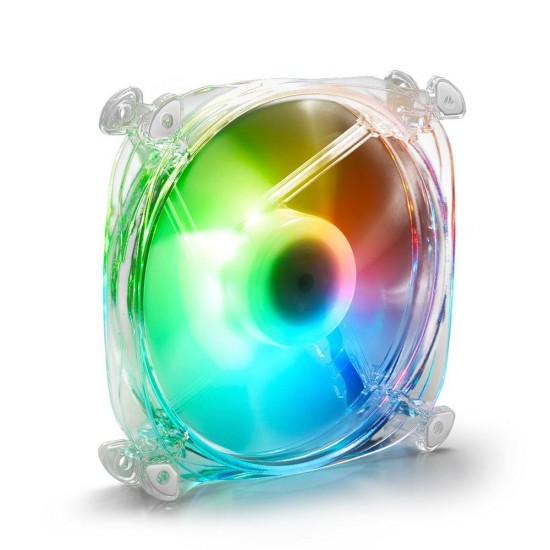 Sharkoon SHARK Disc Case Fan 120mm με RGB Φωτισμό και Σύνδεση 3-Pin Λευκό (SHDISCRGBFAN) (SHRSHDISCRGBFAN) Sharkoon SHARK Disc Case Fan 120mm με RGB Φωτισμό και Σύνδεση 3-Pin Λευκό (SHDISCRGBFAN) (SHRSHDISCRGBFAN)
