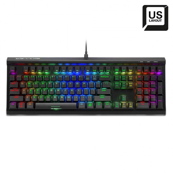 Sharkoon Skiller SGK60 Gaming Μηχανικό Πληκτρολόγιο με Kailh Box White διακόπτες και RGB φωτισμό Αγγλικό US (SGK60WH) (SHRSGK60WH) Sharkoon Skiller SGK60 Gaming Μηχανικό Πληκτρολόγιο με Kailh Box White διακόπτες και RGB φωτισμό Αγγλικό US (SGK60WH) (SHRSGK60WH)