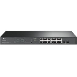 TP-Link JetStream 18-Port Gigabit Smart Switch with 16-Port PoE+ (SG2218P) (TPTL-SG2218P)