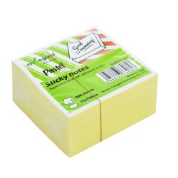 EnLegend Αυτοκόλλητες σημειώσεις 75Χ75, 400φ.,κίτρινες (SMB75-SY) (ENLSMB75-SY)