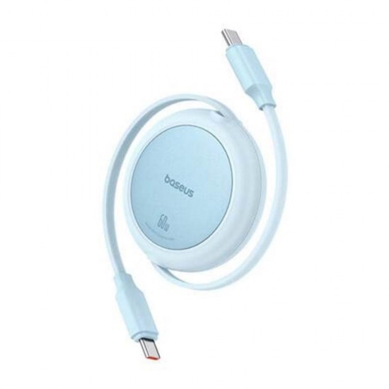 Baseus Free2Pull Mini USB-C to USB-C 60W USB Cable 1m Blue (P10364500311-01) (BASP10364500311-01) Baseus Free2Pull Mini USB-C to USB-C 60W USB Cable 1m Blue (P10364500311-01) (BASP10364500311-01)