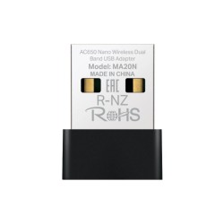 Mercusys AC650 Nano Wi-Fi USB Adapter (MA20N) (MERMA20N) Mercusys AC650 Nano Wi-Fi USB Adapter (MA20N) (MERMA20N)