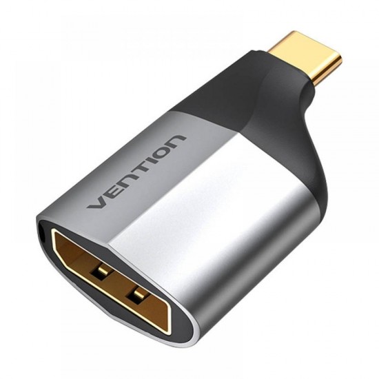 VENTION Type-C to DisplayPort Adapter Gray Metal Type (TCCH0) (VENTCCH0) VENTION Type-C to DisplayPort Adapter Gray Metal Type (TCCH0) (VENTCCH0)