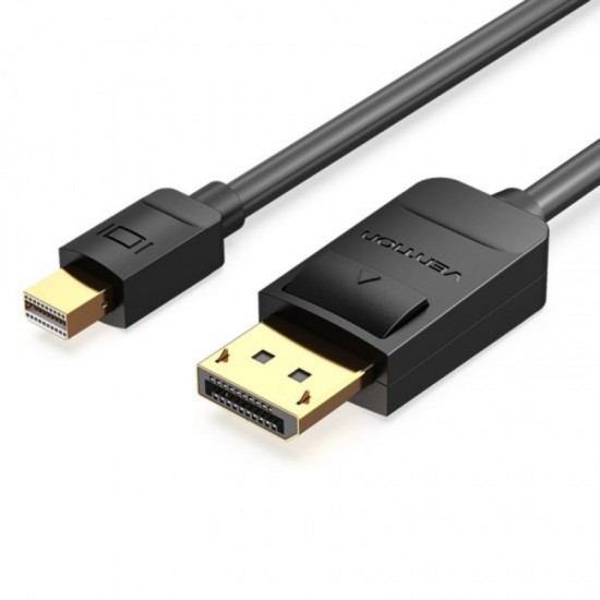 VENTION Mini DisplayPort to DisplayPort Cable 1.5M Black (HAABG) (VENHAABG)