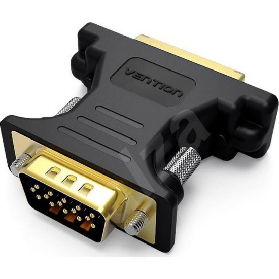 VENTION VGA Male to Female Adapter Black (DDFB0) (VENDDFB0) VENTION VGA Male to Female Adapter Black (DDFB0) (VENDDFB0)