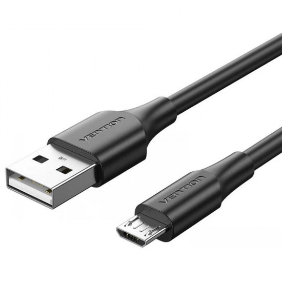 VENTION USB 2.0 A Male to Micro B Male 2A Cable 1M Black (CTIBF) (VENCTIBF)