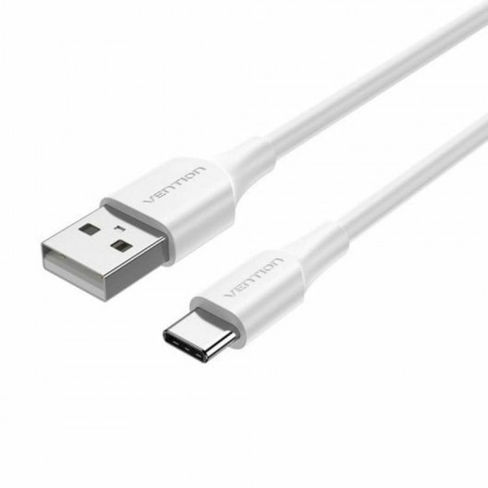VENTION USB 2.0 A Male to Type-C Male 3A Cable 1.5M White (CTHWG) (VENCTHWG) VENTION USB 2.0 A Male to Type-C Male 3A Cable 1.5M White (CTHWG) (VENCTHWG)