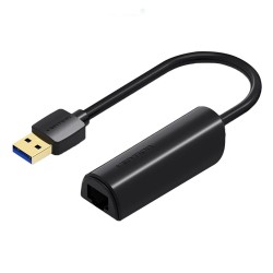 VENTION USB 3.0 to Gigabit Ethernet Adapter ABS Type Black 0.15M (CEHBB) (VENCEHBB) VENTION USB 3.0 to Gigabit Ethernet Adapter ABS Type Black 0.15M (CEHBB) (VENCEHBB)