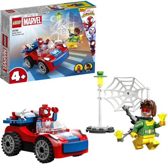 Lego Marvel Spider-Man's Car & Doc Ock για 4+ ετών (10789) (LGO10789)