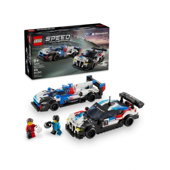 Lego Speed Champions Bmw M4 Gt3 + BMW M Hybrid για 9+ Ετών (76922) (LGO76922) Lego Speed Champions Bmw M4 Gt3 + BMW M Hybrid για 9+ Ετών (76922) (LGO76922)