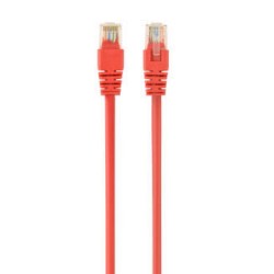 Cablexpert U/UTP Cat.5e Καλώδιο Δικτύου Ethernet 0.5m Κόκκινο (PP12-0.5M/R) (GEMPP12-0.5M-R)
