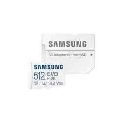 Samsung Evo Plus microSDXC 512GB Class 10 U3 V30 UHS-I with Adapter (MB-MC512SA/EU) (SAMMB-MC512SA-EU) Samsung Evo Plus microSDXC 512GB Class 10 U3 V30 UHS-I with Adapter (MB-MC512SA/EU) (SAMMB-MC512SA-EU)