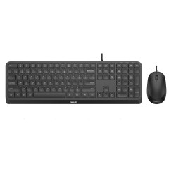 Philips Σετ Πληκτρολόγιο & Ποντίκι Αγγλικό US (SPT6207B) (PHISPT6207B) Philips Σετ Πληκτρολόγιο & Ποντίκι Αγγλικό US (SPT6207B) (PHISPT6207B)