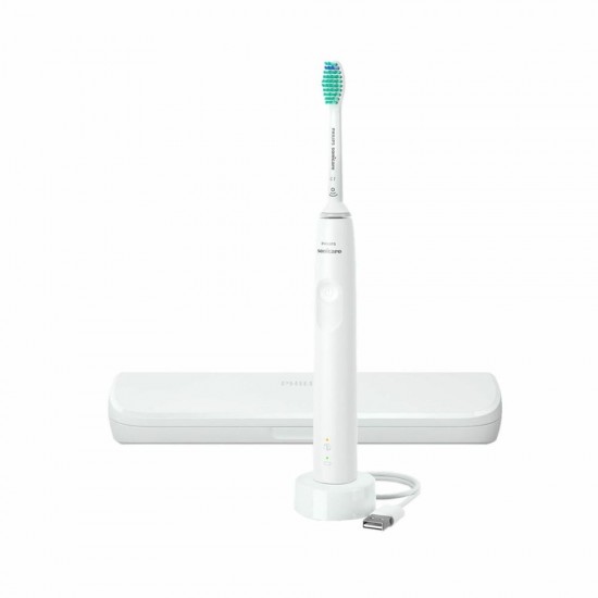 Philips 3100 Series Ηλεκτρική Οδοντόβουρτσα με Χρονομετρητή και Αισθητήρα Πίεσης White (HX3673/13) (PHIHX3673-13) Philips 3100 Series Ηλεκτρική Οδοντόβουρτσα με Χρονομετρητή και Αισθητήρα Πίεσης White (HX3673/13) (PHIHX3673-13)
