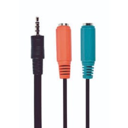 Cablexpert Μετατροπέας 3.5mm male σε 3.5mm 2x female (CCA-417) (GEMCCA-417) Cablexpert Μετατροπέας 3.5mm male σε 3.5mm 2x female (CCA-417) (GEMCCA-417)