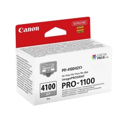 Canon Μελάνι Inkjet PFI4100GY Grey (6783C001) (CANPFI-4100GY) * Canon Μελάνι Inkjet PFI4100GY Grey (6783C001) (CANPFI-4100GY) *