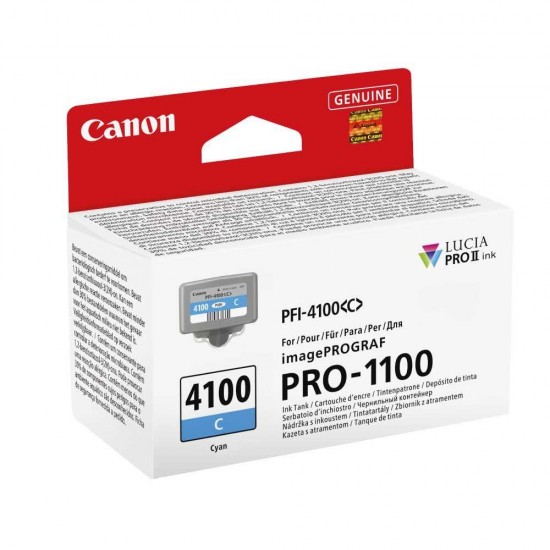 Canon Μελάνι Inkjet PFI4100C Cyan (6778C001) (CANPFI-4100C) Canon Μελάνι Inkjet PFI4100C Cyan (6778C001) (CANPFI-4100C)