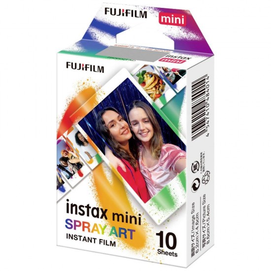 Fujifilm Color Instax Mini Instant Φιλμ (10 Exposures) Spray Art (16779809) (FJM16779809) Fujifilm Color Instax Mini Instant Φιλμ (10 Exposures) Spray Art (16779809) (FJM16779809)