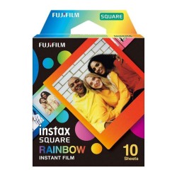 Fujifilm Color Instax Square Instant Φιλμ (10 Exposures) Rainbow (16671320) (FJM16671320) Fujifilm Color Instax Square Instant Φιλμ (10 Exposures) Rainbow (16671320) (FJM16671320)