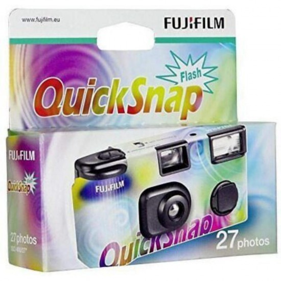 Fujifilm Φωτογραφική Μηχανή μιας Χρήσης QuickSnap Flash Multicolor (7130786) (FJM7130786) Fujifilm Φωτογραφική Μηχανή μιας Χρήσης QuickSnap Flash Multicolor (7130786) (FJM7130786)