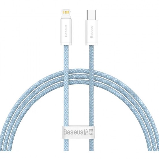 Baseus Καλώδιο USB-C σε Lightning Dynamic Series, 20W, 1m Γαλάζιο (CALD000003) (BASCALD000003)