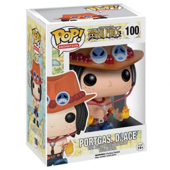 Funko Pop! Animation: One Piece - Portgas D. Ace #100 (FNK63580) Funko Pop! Animation: One Piece - Portgas D. Ace #100 (FNK63580)