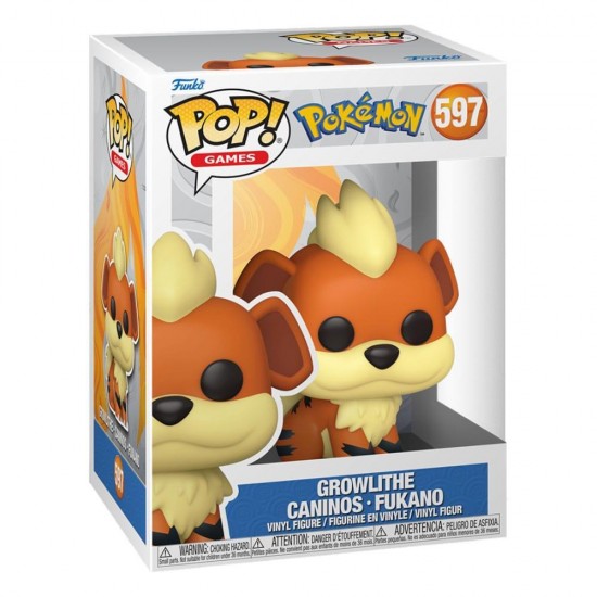 Funko Pop! Games: Pokemon - Growlithe #597 (FNK42290) Funko Pop! Games: Pokemon - Growlithe #597 (FNK42290)
