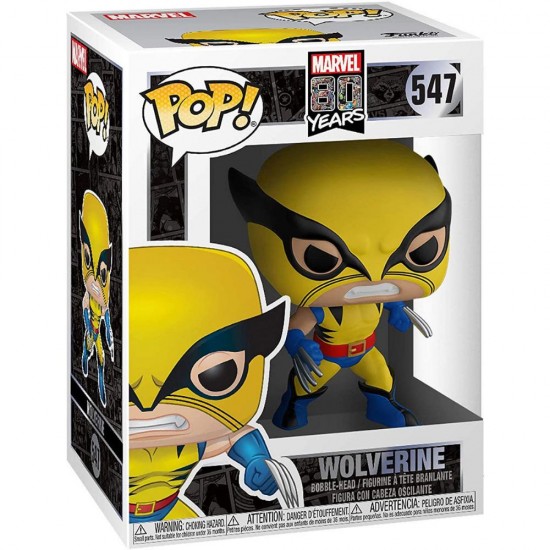 Funko Pop! Heroes: Marvel 80 Years - Wolverine #547 (FNK41551) Funko Pop! Heroes: Marvel 80 Years - Wolverine #547 (FNK41551)