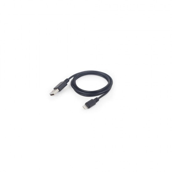 Cablexpert Regular USB to Lightning Cable Μαύρο 1m (CC-USB2-AMLM-1M) (GEMCC-USB2-AMLM-1M) Cablexpert Regular USB to Lightning Cable Μαύρο 1m (CC-USB2-AMLM-1M) (GEMCC-USB2-AMLM-1M)