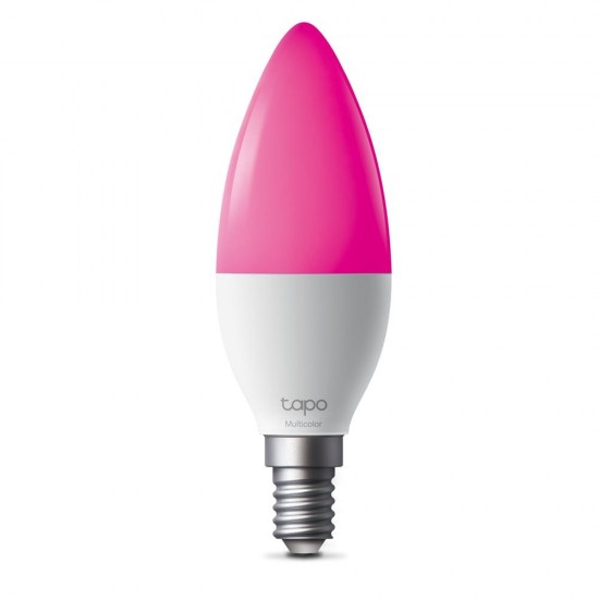 Tp-Link Smart Wi-Fi Candle Light Bulb, Multicolor (TAPO L430C) (TPTAPOL430C) Tp-Link Smart Wi-Fi Candle Light Bulb, Multicolor (TAPO L430C) (TPTAPOL430C)