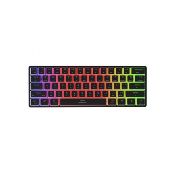 Genesis Gaming Keyboard Thor 660 G2 US Black Wireless RGB Mechanical Cateron Brown (NKG-2196) GNSNKG-2196) Genesis Gaming Keyboard Thor 660 G2 US Black Wireless RGB Mechanical Cateron Brown (NKG-2196) GNSNKG-2196)