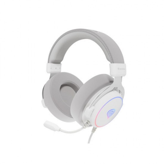 Genesis Gaming Headset Neon 764 with Microphone RGB Illumination White, USB (NSG-2170) (GNSNSG-2170) Genesis Gaming Headset Neon 764 with Microphone RGB Illumination White, USB (NSG-2170) (GNSNSG-2170)