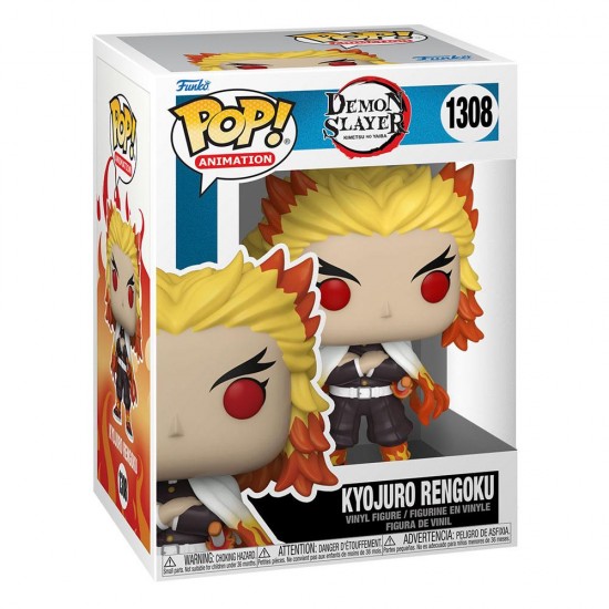 Funko Pop! Animation: Demon Slayer - Kyojuro Rengoku #1308 (FNK56238) Funko Pop! Animation: Demon Slayer - Kyojuro Rengoku #1308 (FNK56238)