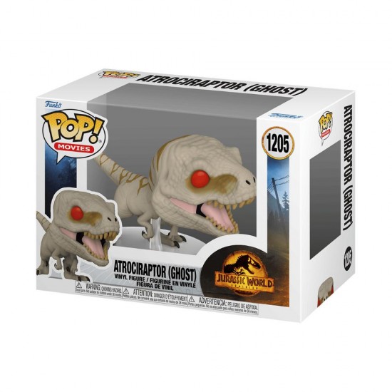 Funko Pop! Movies: Jurassic World - Atrociraptor Ghost #1205 (FNK52899) Funko Pop! Movies: Jurassic World - Atrociraptor Ghost #1205 (FNK52899)