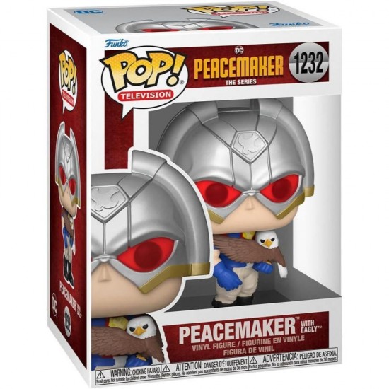 Funko Pop! TV: DC - Peacemaker with Eagly #1232 (FNK41814) Funko Pop! TV: DC - Peacemaker with Eagly #1232 (FNK41814)