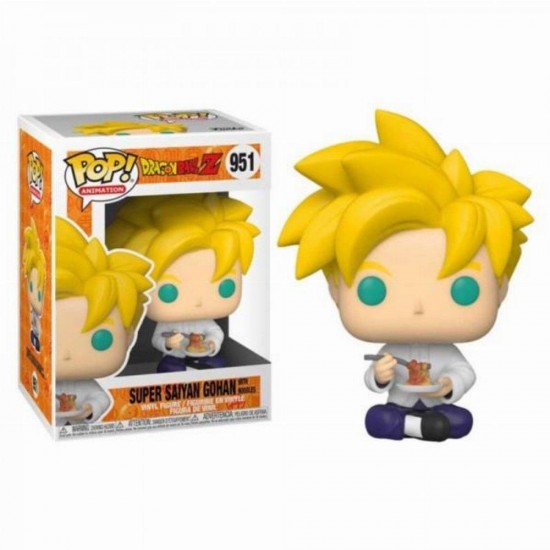 Funko Pop! Animation: Dragon Ball Z - Super Saiyan Gohan Eating Noodles #951 (FNK86651) Funko Pop! Animation: Dragon Ball Z - Super Saiyan Gohan Eating Noodles #951 (FNK86651)