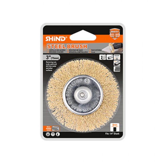 Shind Συρματοβουρτσα Δραπανου Ισια 75mm (SHI-94920) (SHI94920) Shind Συρματοβουρτσα Δραπανου Ισια 75mm (SHI-94920) (SHI94920)
