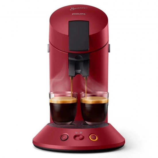 Philips Senseo Original Plus Καφετιέρα για Κάψουλες Senseo Red (CSA210/91) (PHICSA210-91)