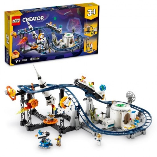 Lego Creator 3-In-1 Space Roller Coaster (31142) (LGO31142) Lego Creator 3-In-1 Space Roller Coaster (31142) (LGO31142)