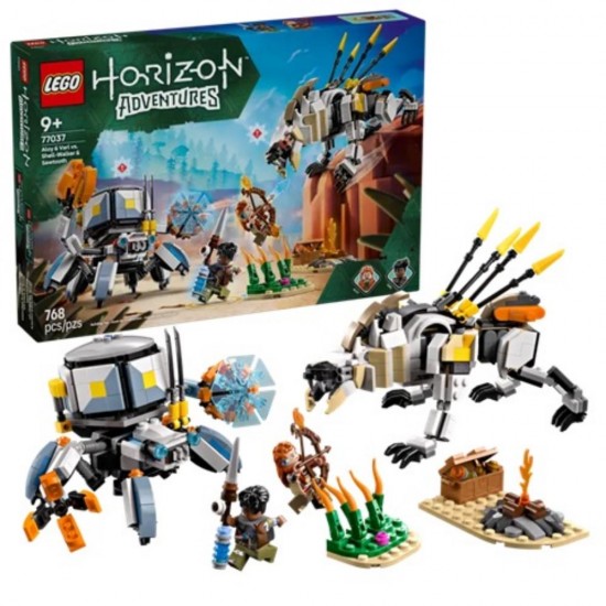 Lego Horizon Adventures Aloy And Varl Vs. Panzerwanderer And Sawtooth (77037) (LGO77037) Lego Horizon Adventures Aloy And Varl Vs. Panzerwanderer And Sawtooth (77037) (LGO77037)