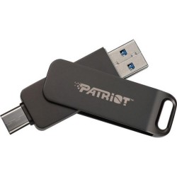 Patriot Rage R550 256GB Black USB-A und USB-C 3.2 Gen 1 (PE256GR550DSAD) (PATRPE256GR550DSAD)